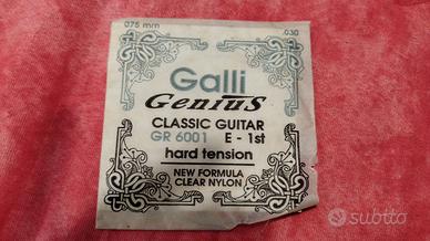 Corde Musicali per Chitarra e Okulele Leggere