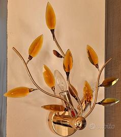 Lampada Astrèe P2 da parete di Murano Due