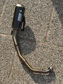 Scarico Completo Mivv MK3 Carbonio Honda CB 125 R