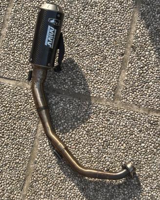 Scarico Completo Mivv MK3 Carbonio Honda CB 125 R