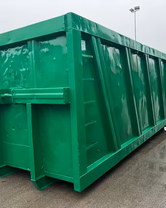 CONTAINER SCARRABILE USATO A CIELO APERTO