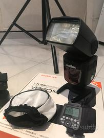 Flash + trigger Sony Godox TTL v860ii