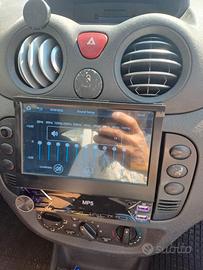 1 DIN effetto 2 din Autoradio Schermo Ribaltabile 