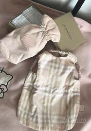 Portabottiglia e maxibavaglia Burberry originale