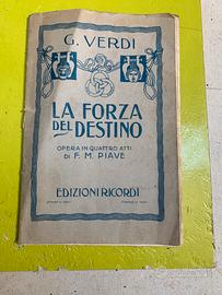 libretto musicale di G. Verdi