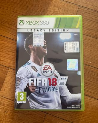 Fifa 18 Legacy edition Xbox 360