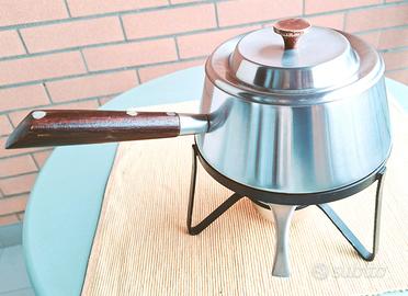 Kit pentola e fornello per fonduta Alfra-Alessi