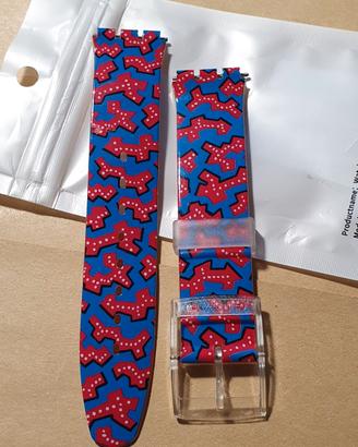 Cinturino in silicone Swatch da 17mm