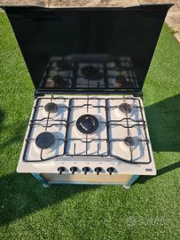 piano cottura gas 5 fuochi FRANKE fragranite