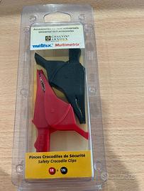 Set di pinze a coccodrillo professionali, nuove