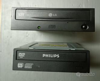 2 Masterizzatori DVD/CD da interno