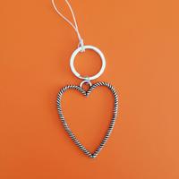 Porta chiavi a forma di cuore Vesto Pazzo 