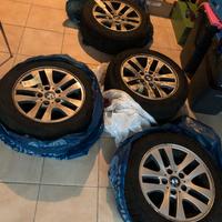 Pneumatici 205 55 R16 da neve con cerchi BMW