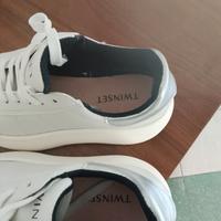 scarpe con i dettagli argento 