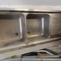 Lavandino acciaio inox