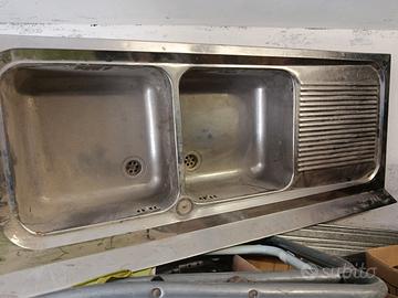 Lavandino acciaio inox