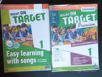 ISBN 9788883395789 Right on Target 1, prima media 