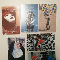 6 schede telefoniche :IL FOLKLORE REGIONALE
