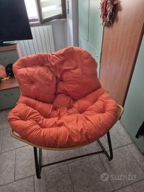 Poltrona/seduta a dondolo