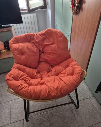 Poltrona/seduta a dondolo