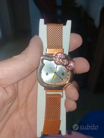 2 orologi  Hello Kitty rosé è oro 