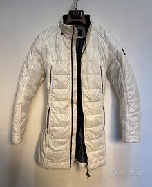 refrigiwear piumino lungo bianco donna S/M