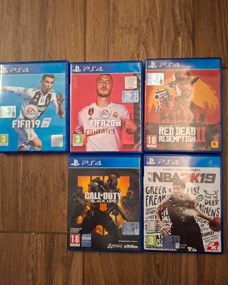5 giochi ps4