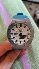 orologio G-Shock GA-2100 quadrante bianco 