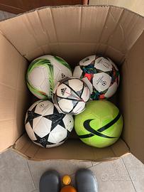 palloni da calcio vecchi