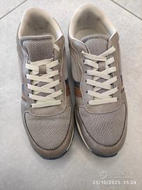 Sneakers uomo Italzero allaccite colore tortora 