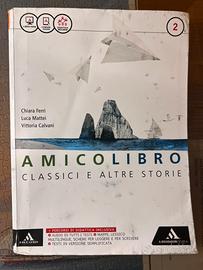 Amico libro 2 + letteratura + quad. Competenze