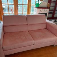divano rosa sfoderabile