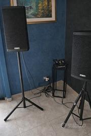 casse fbt attive 1000w più mixer Allen heath come 