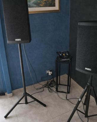 casse fbt attive 1000w più mixer Allen heath come 