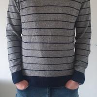 Maglia da uomo con scollo a V cashemere