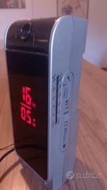 Radiosveglia  AM/FM vintage con proiettore