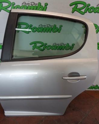 PORTA POSTERIORE SINISTRA PER PEUGEOT 207 2006