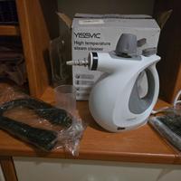 pulitore a vapore completo di tutti gli accessori