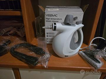 pulitore a vapore completo di tutti gli accessori