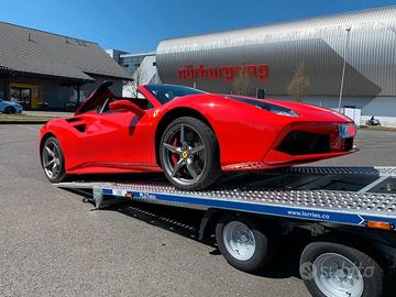 Rimorchio trasporto auto sportive 453 x 216