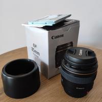 Canon EF 85mm f/1.8 USM - completo, perfetto