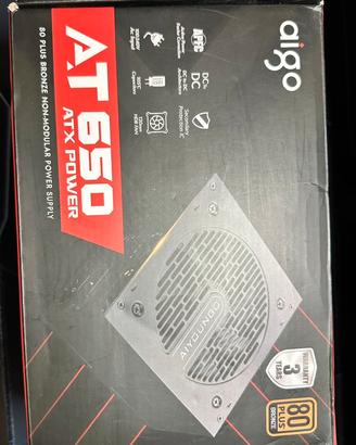 AIGO Alimentatore PSU ATX 650W non-modular