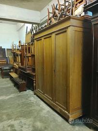 Armadio antico a 3 ante metà '800