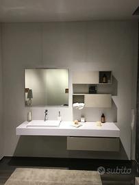 Mobile bagno scavolini idro laccato lucido nuovo
