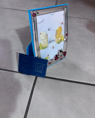 Cornice argento Ranieri bambino 10x15 cm