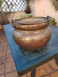 Portavaso in Rame 