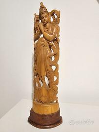 Scultura indiana Suonatore 