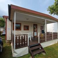 Casa mobile di fina 7x3 con veranda su ruote di mt