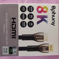 CAVO HDMI 8K 2 METRI. 