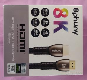 CAVO HDMI 8K 2 METRI. 